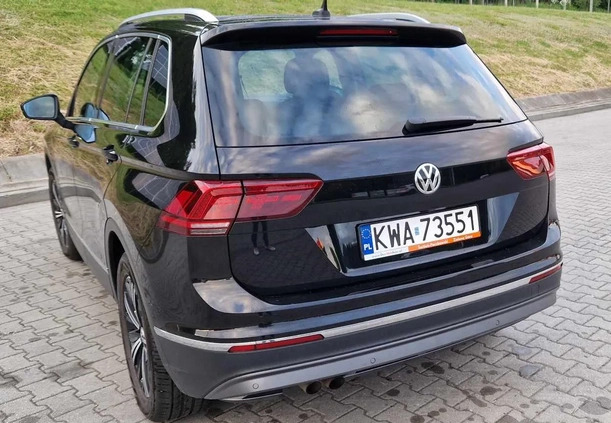 Volkswagen Tiguan cena 140000 przebieg: 98000, rok produkcji 2019 z Tychowo małe 352